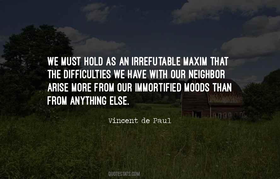 Vincent De Paul Quotes #235290