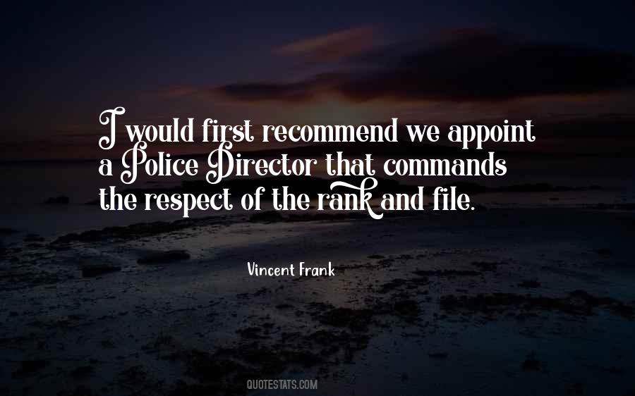 Vincent Frank Quotes #1815433