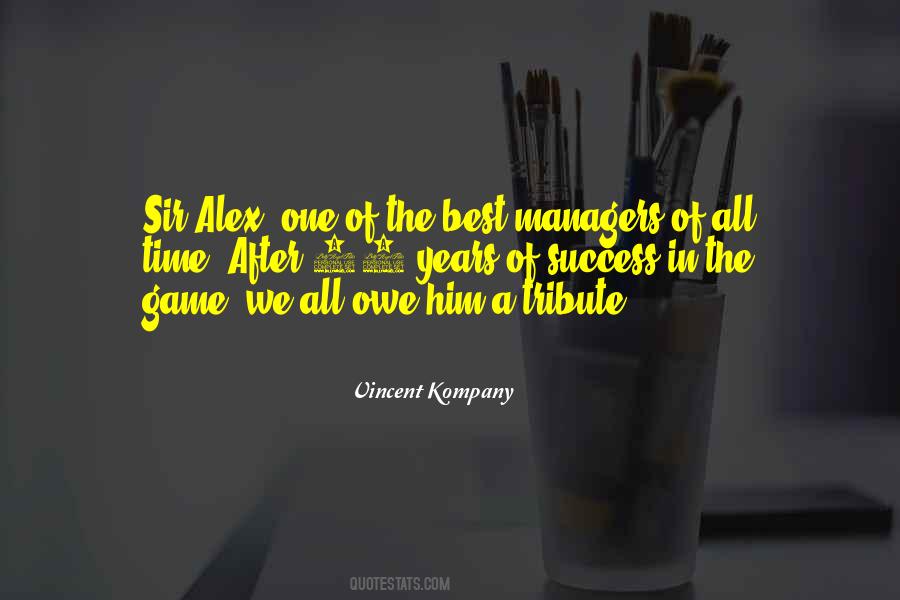 Vincent Kompany Quotes #232480 Vincent Kompany Quotes #232480