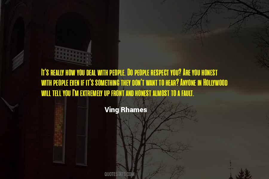 Ving Rhames Quotes #786686