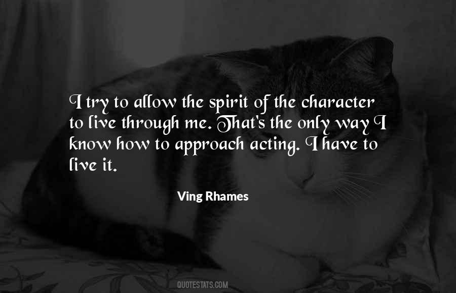 Ving Rhames Quotes #854981