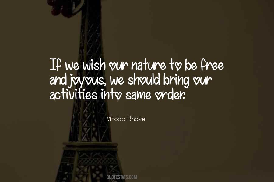 Vinoba Bhave Quotes #841880