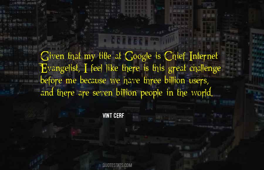 Vint Cerf Quotes #576040