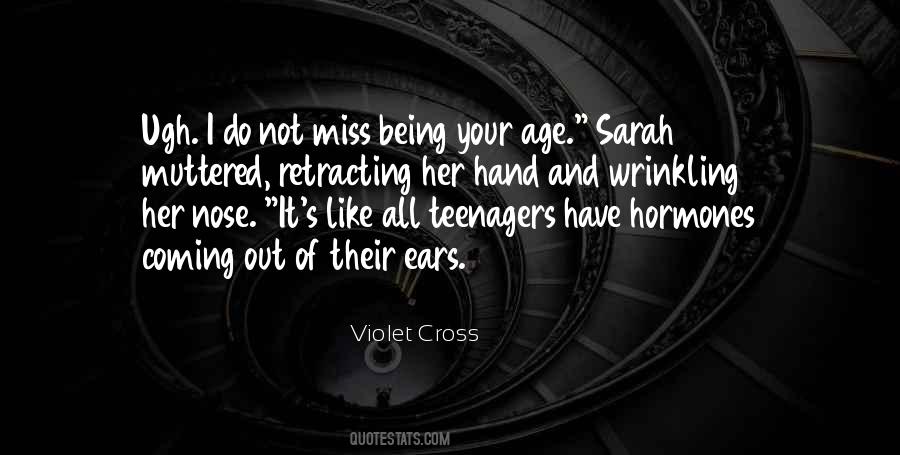 Violet Cross Quotes #1168747
