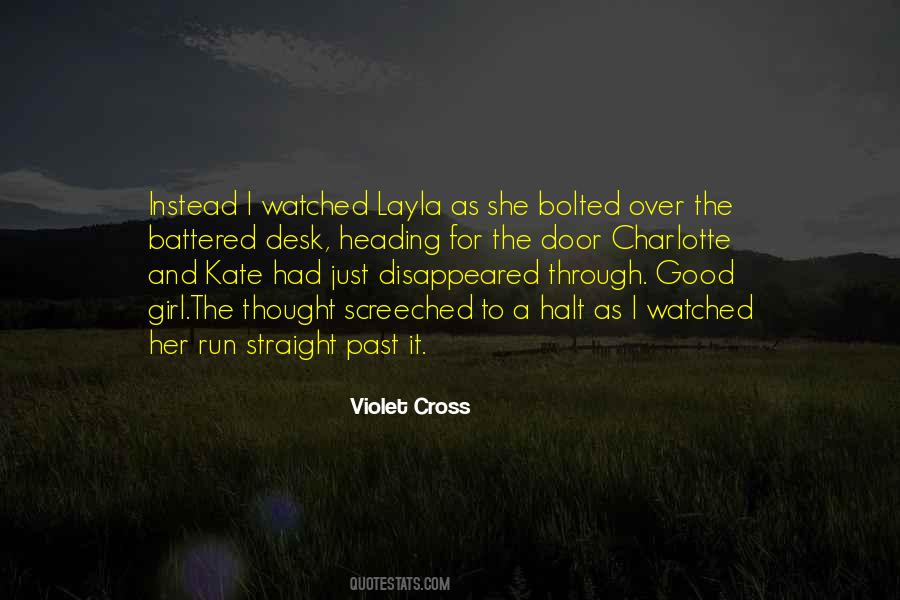 Violet Cross Quotes #174354