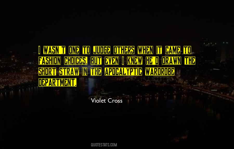 Violet Cross Quotes #504054