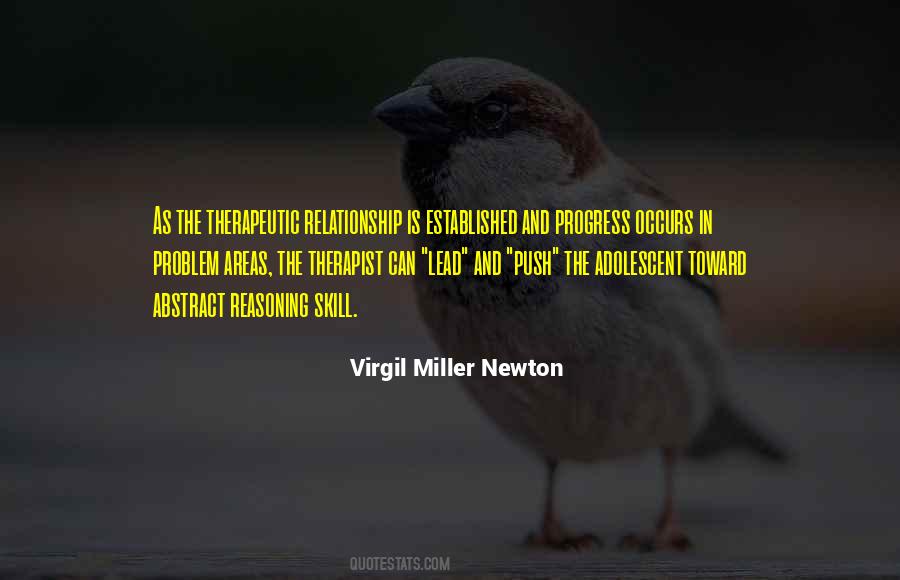 Virgil Miller Newton Quotes #1823996