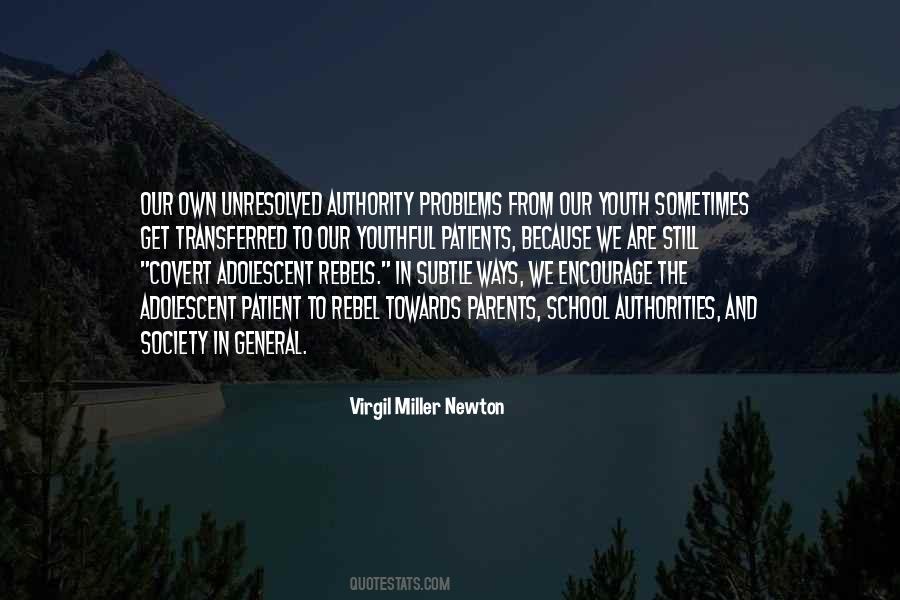 Virgil Miller Newton Quotes #99219