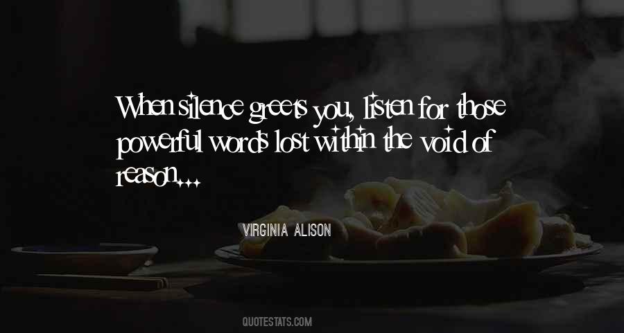 Virginia Alison Quotes #716441