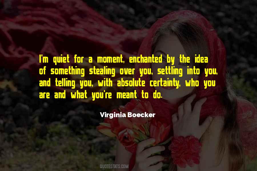 Virginia Boecker Quotes #830468