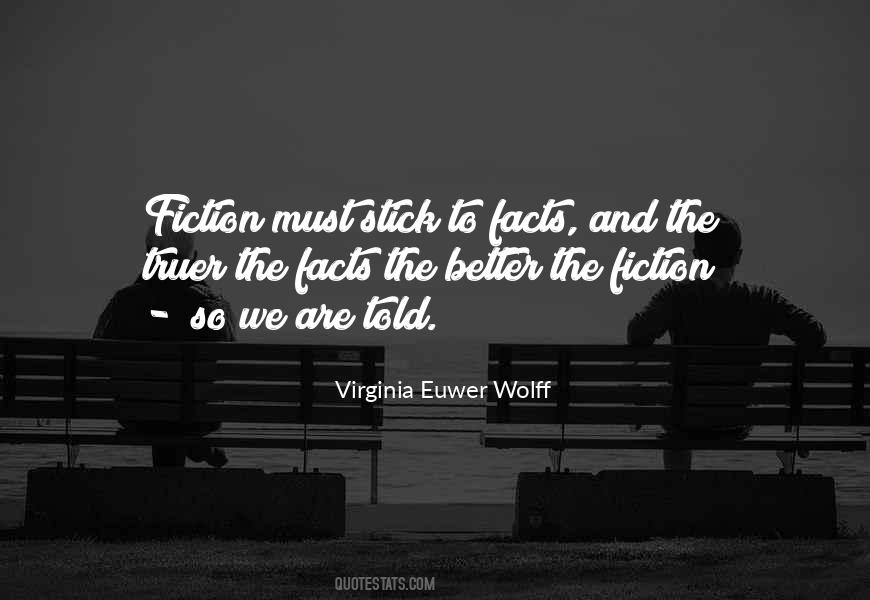 Virginia Euwer Wolff Quotes #1427239