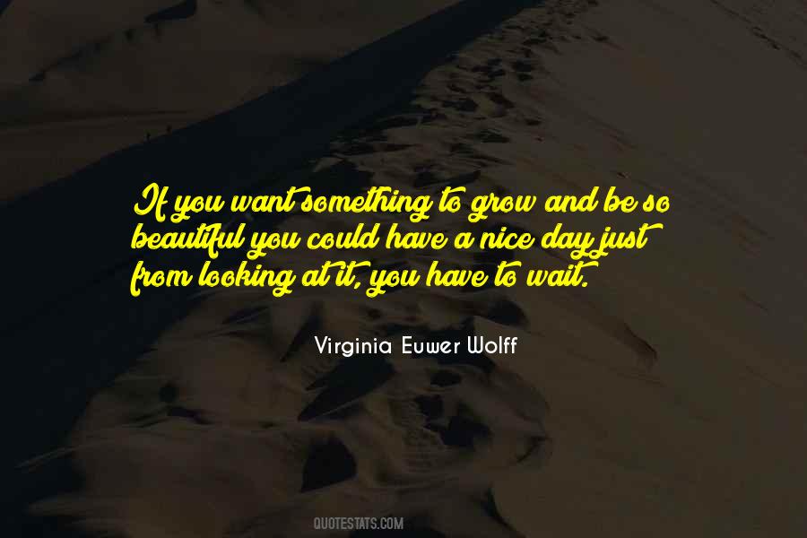 Virginia Euwer Wolff Quotes #1682416