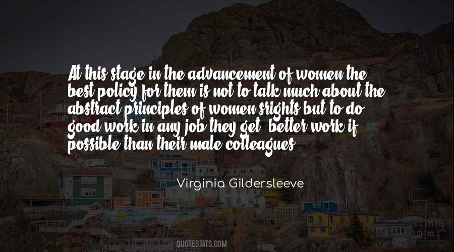 Virginia Gildersleeve Quotes #913209