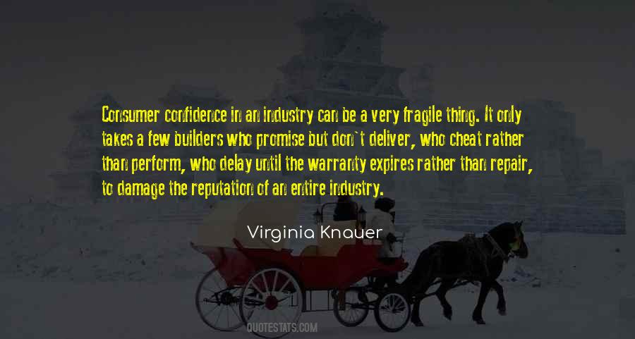 Virginia Knauer Quotes #1478796