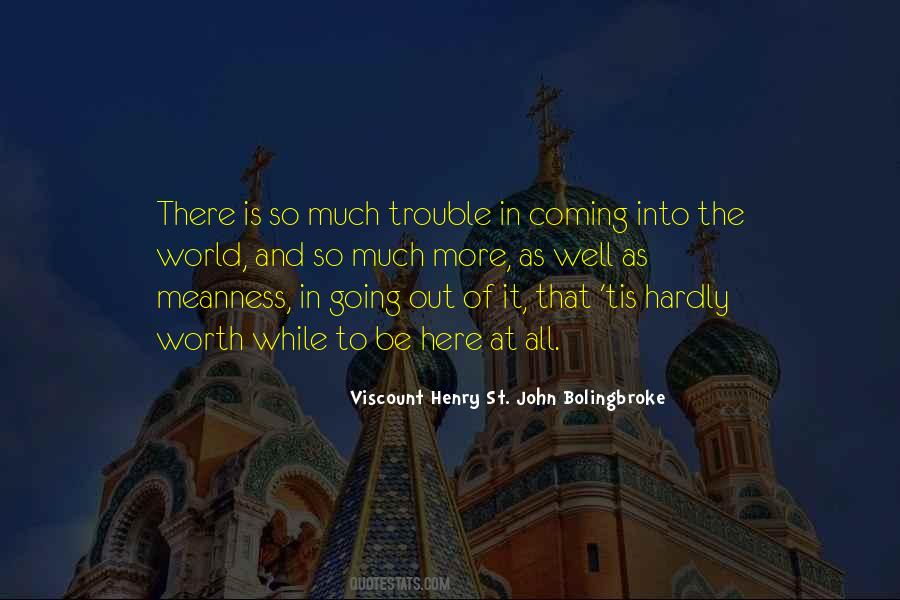 Viscount Henry St. John Bolingbroke Quotes #19693