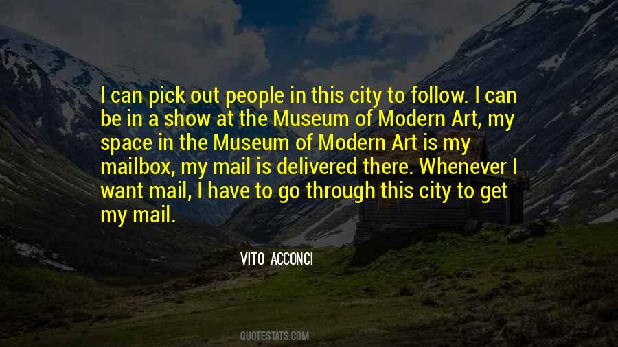 Vito Acconci Quotes #44128