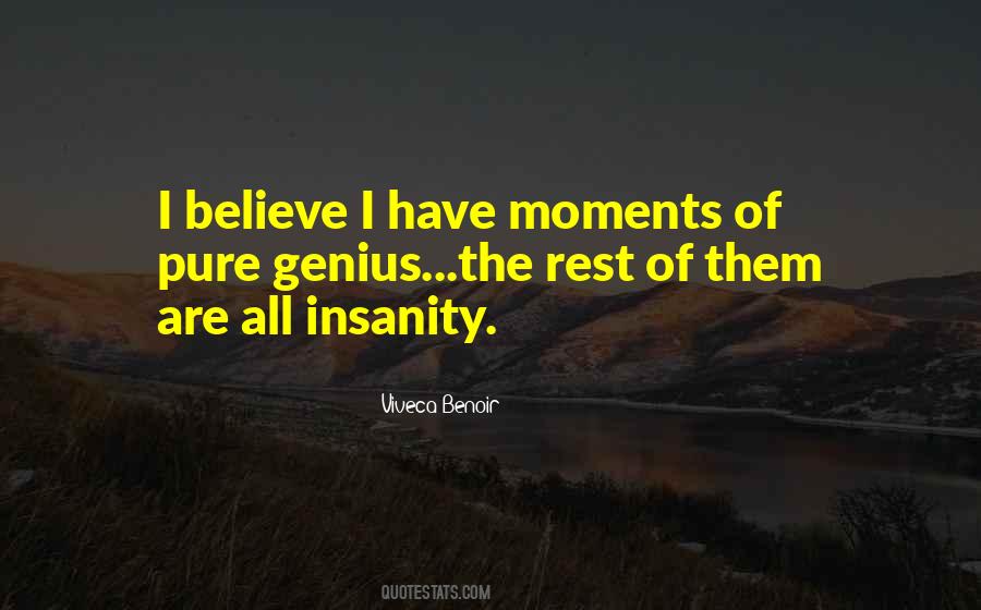 Viveca Benoir Quotes #39202