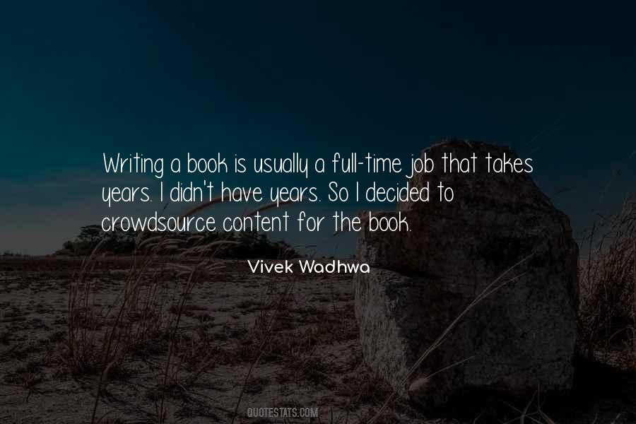 Vivek Wadhwa Quotes #258070