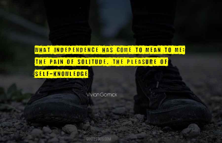 Vivian Gornick Quotes #1220996