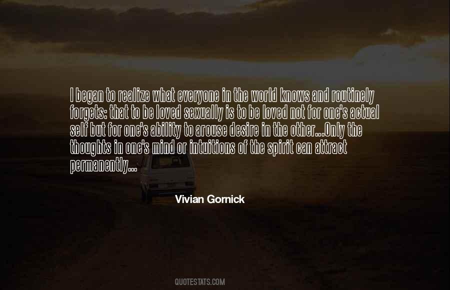 Vivian Gornick Quotes #917565