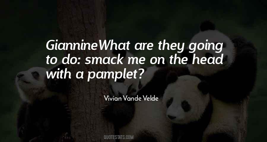 Vivian Vande Velde Quotes #1837439