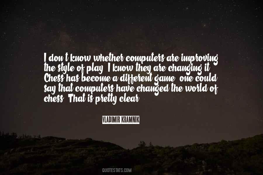 Vladimir Kramnik Quotes #555149 Vladimir Kramnik Quotes #555149