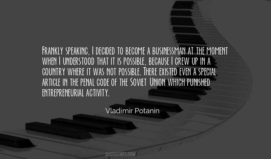 Vladimir Potanin Quotes #1845587