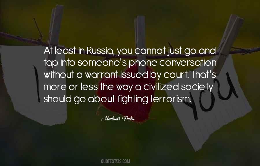 Vladimir Putin Quotes #1105516