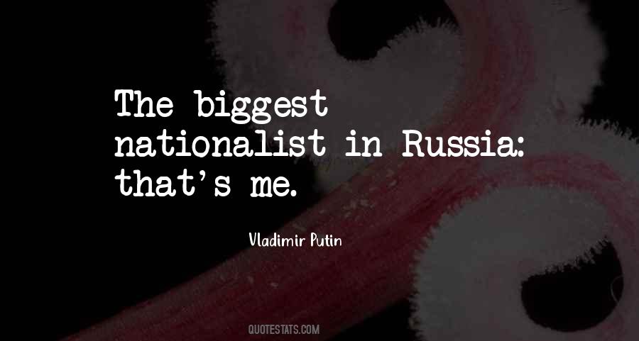 Vladimir Putin Quotes #1176060