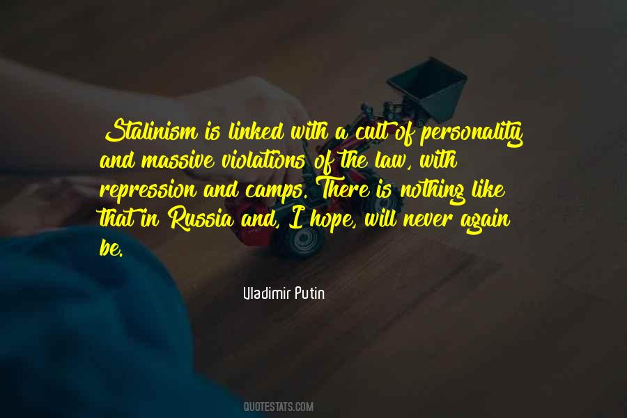 Vladimir Putin Quotes #1374453