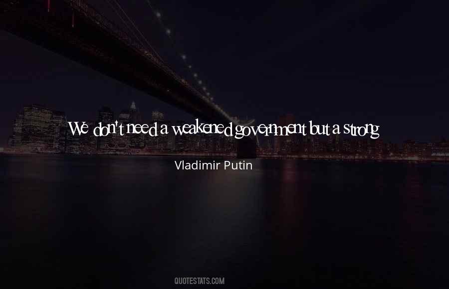 Vladimir Putin Quotes #207912