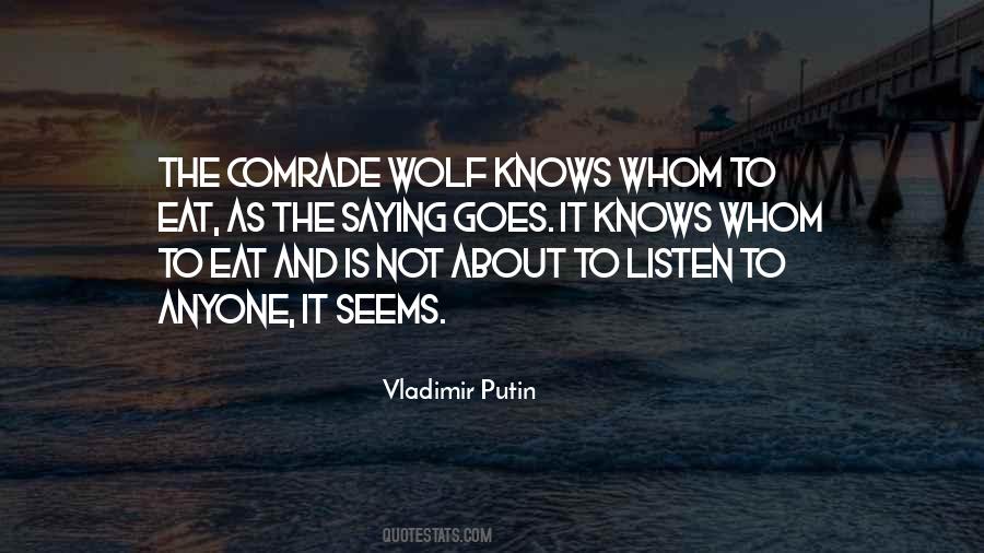 Vladimir Putin Quotes #600976