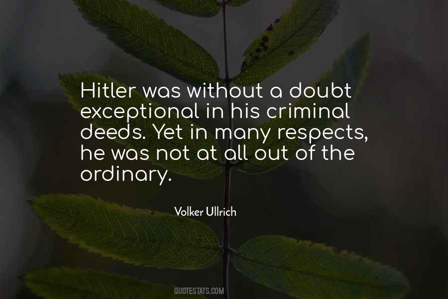 Volker Ullrich Quotes #1293954