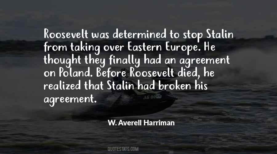 W. Averell Harriman Quotes #158613