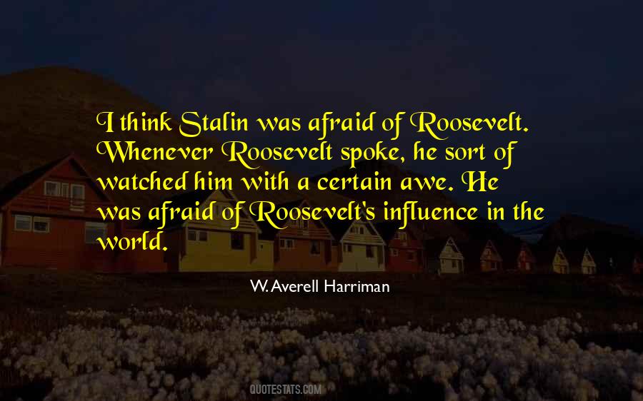W. Averell Harriman Quotes #26674