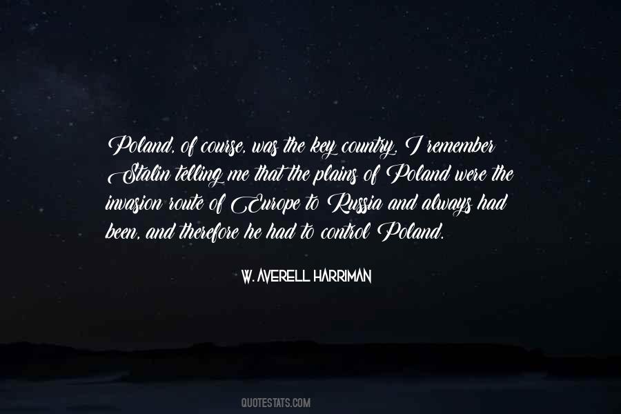 W. Averell Harriman Quotes #557887