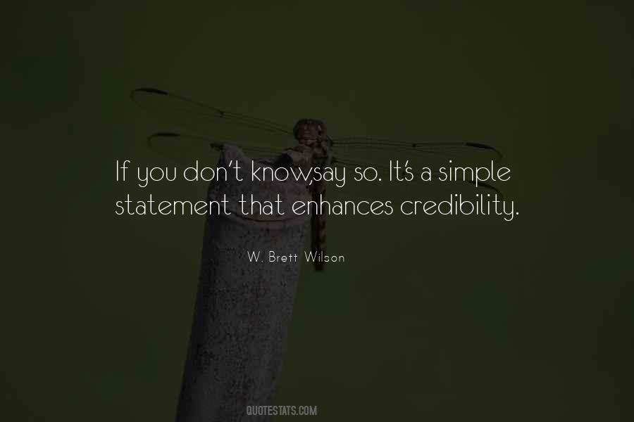 W. Brett Wilson Quotes #129716
