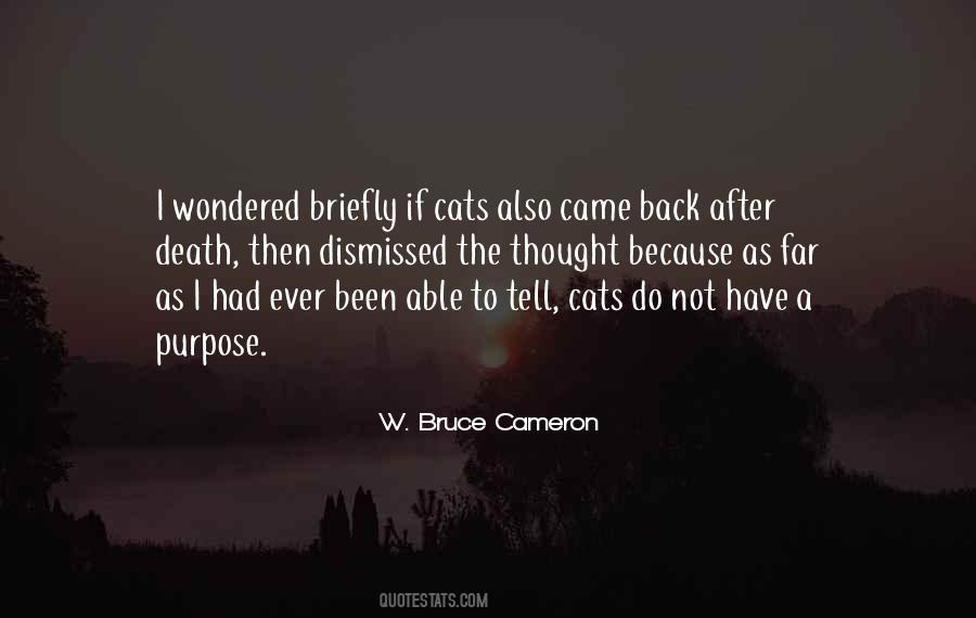 W. Bruce Cameron Quotes #1730592