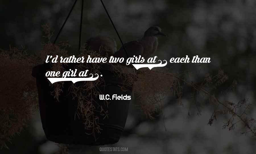 W.C. Fields Quotes #1040737