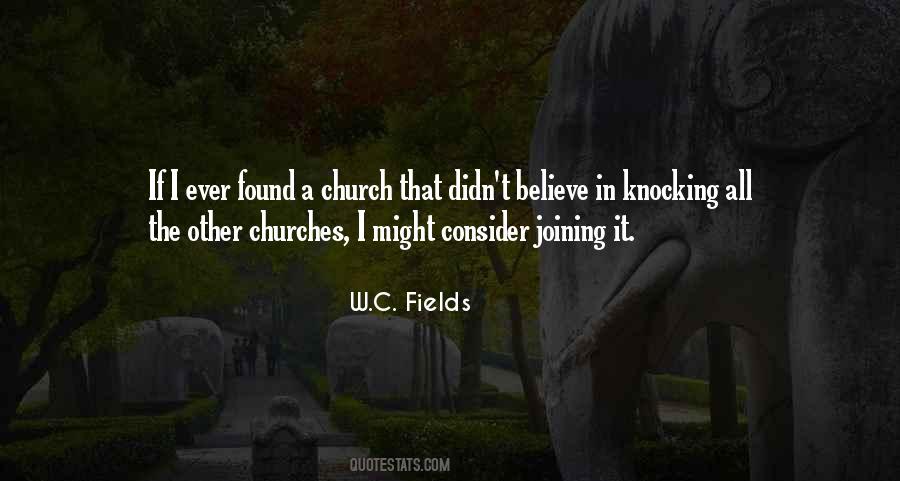 W.C. Fields Quotes #1537239