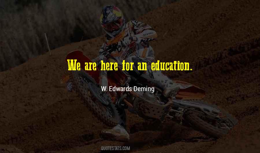 W. Edwards Deming Quotes #1383712