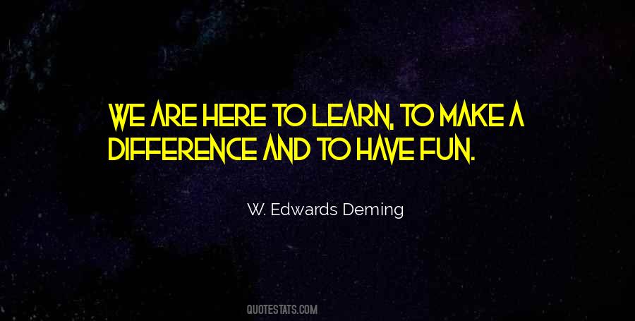 W. Edwards Deming Quotes #838956