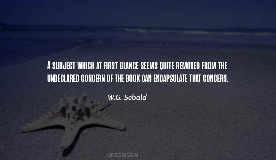 W.G. Sebald Quotes #1166626