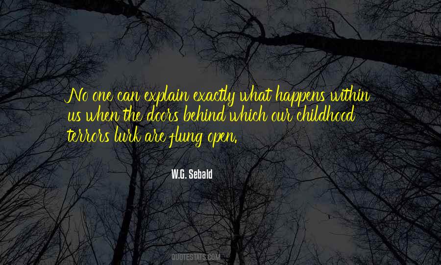 W.G. Sebald Quotes #141033