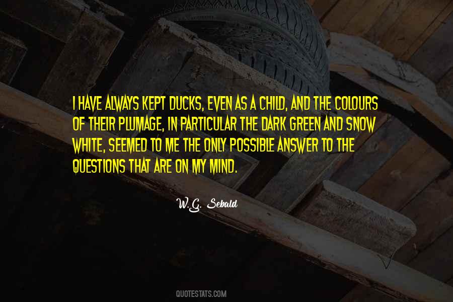 W.G. Sebald Quotes #151733
