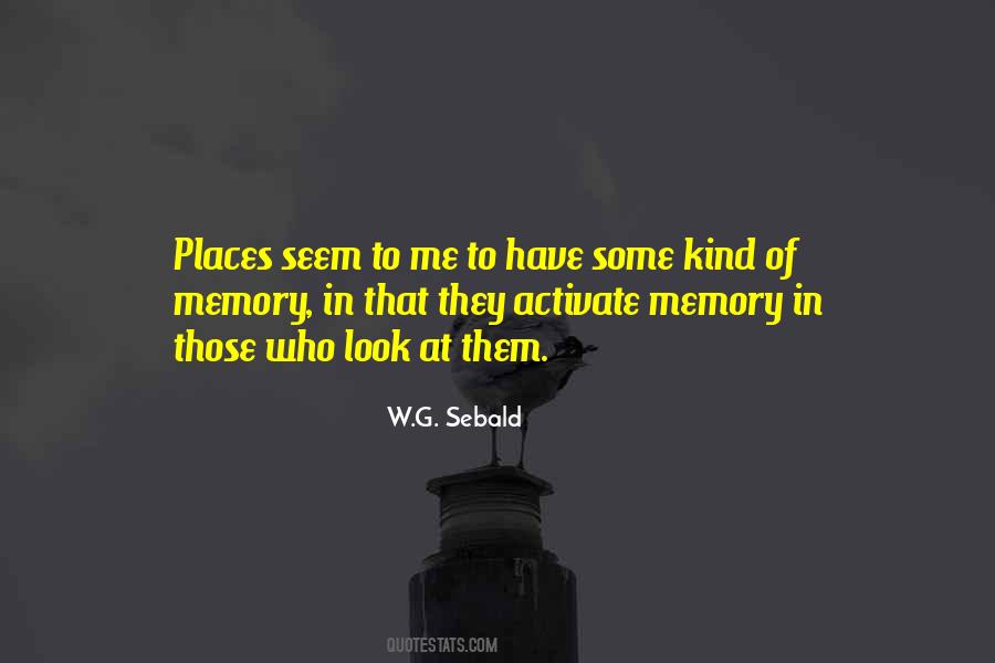 W.G. Sebald Quotes #1705397