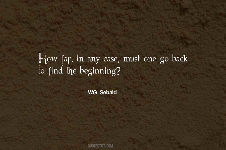 W.G. Sebald Quotes #506872