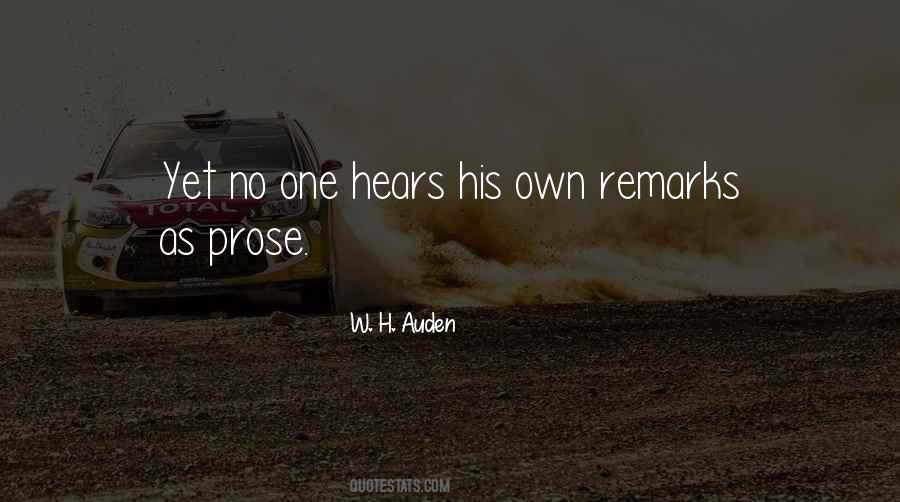 W. H. Auden Quotes #538981
