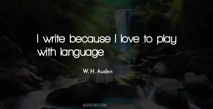 W. H. Auden Quotes #762385