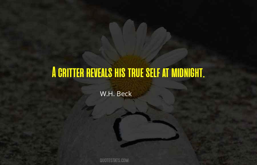 W.H. Beck Quotes #137961 W.H. Beck Quotes #137961